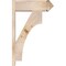 Ekena Millwork Westlake Smooth Arts and Crafts Outlooker, Douglas Fir, 7 1/2"W x 22"D x 34"H OUT08X22X34WTL03SDF - alternate 3